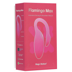 Magic Motion Oeuf Vibrant Connecté Flamingo Max 7.5 x 3.2cm Rose